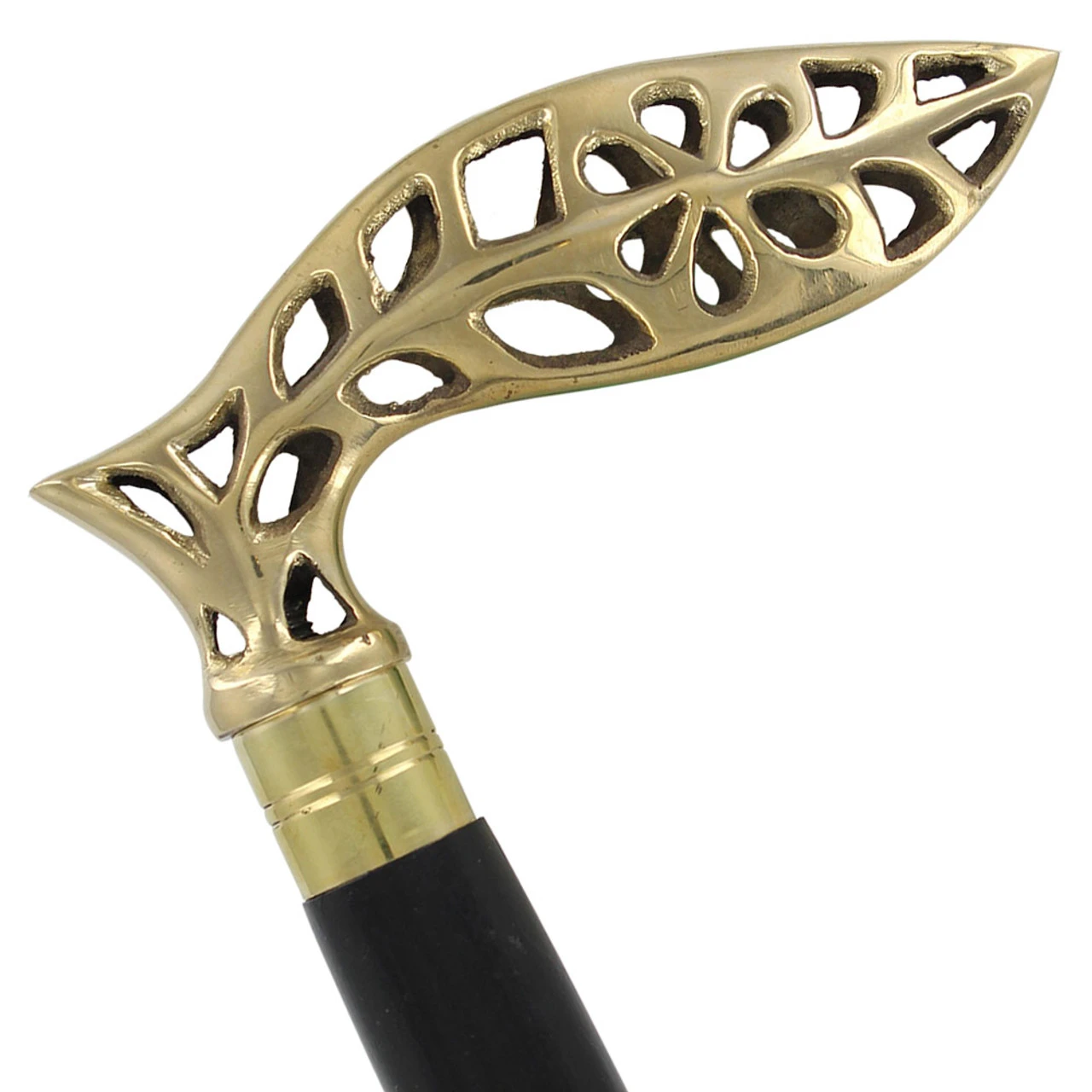 Botanical Sheesham Wooden Walking Cane 4 Botanical Sheesham Wooden Walking Cane - Image 2