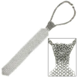 Medieval Chainmail Business Tie -Knife Sales Store IN1504 18578.1564501961
