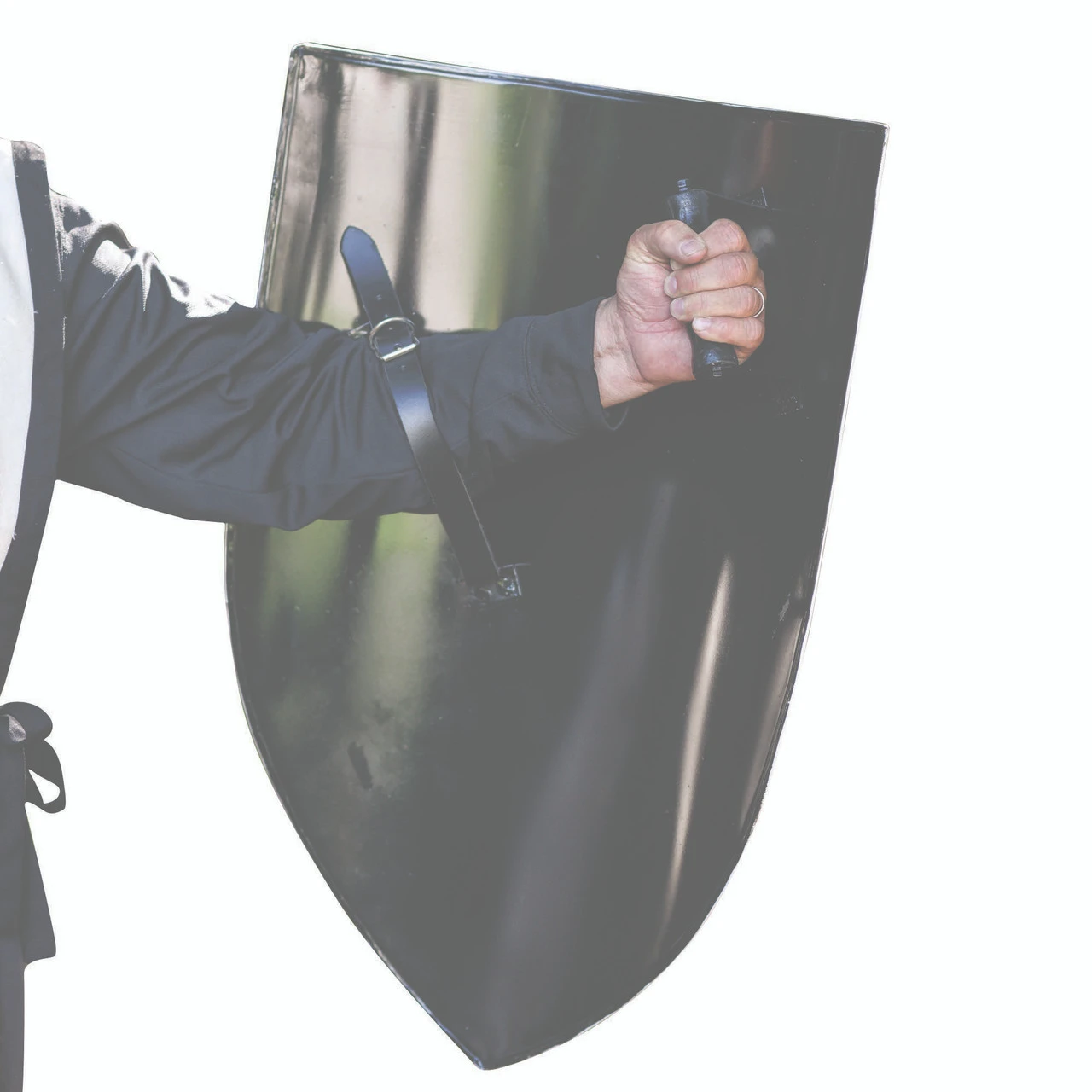 Classic European Medieval Blank Heater Shield 5 Classic European Medieval Blank Heater Shield - Image 3