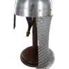 Round Base Wooden Helmet Stand -Knife Sales Store IN2299 98718.1564501753