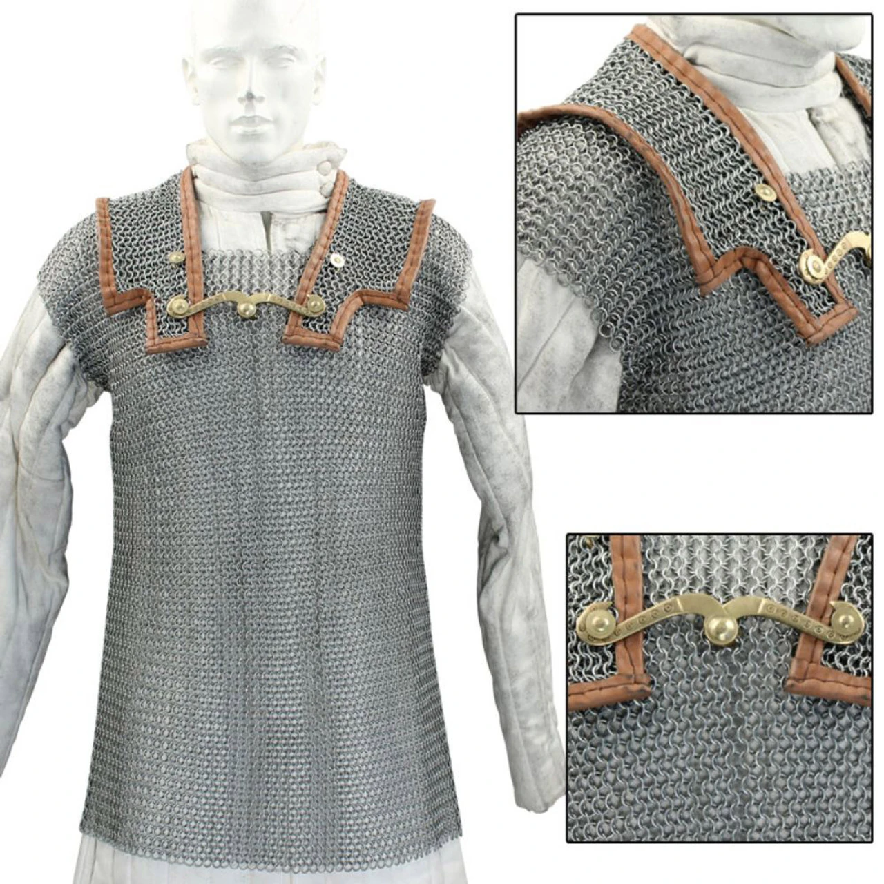 Lorica Hamata Roman Chainmail Armor SIze Large 3 Lorica Hamata Roman Chainmail Armor SIze Large