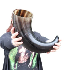 Extra Large Medieval Beer Ale Mead Drinking Horn -Knife Sales Store IN4200 86435.1584390296