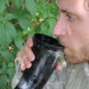 Norwegian Viking Natural Drinking Horn 24oz -Knife Sales Store IN4201LHBK 16045.1564501408