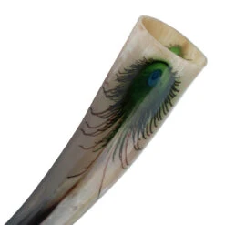 Medieval Peacock Feasting Horn -Knife Sales Store IN4258 26399.1682357234