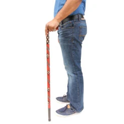 Handcrafted Eucalyptus Tribal Wars Walking Cane -Knife Sales Store IN60138 25555.1668002997