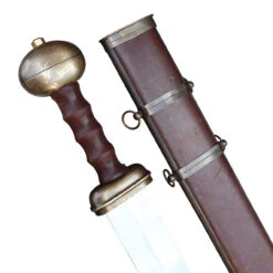 Ancient Roman Legionary Gladius Sword With Scabbard -Knife Sales Store IN60582 61840.1571664191