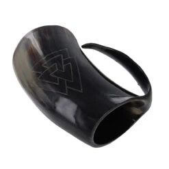 Toast To The Fallen Valknut Engraved Drinking Horn Mug -Knife Sales Store IN60619 22875.1571260782