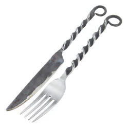 Medieval Renaissance Stainless Steel Twisted Cutlery Set -Knife Sales Store IN60734 94687.1564768064