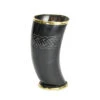 The Hooded Raven ™ Ceremonial Viking Drinking Horn Cup Canvas Bag Included -Knife Sales Store IN60814 83218.1598026195