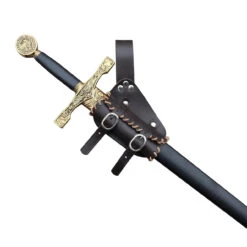 Deluxe Leather Sword Frog Holster Holder Weapon Accessory -Knife Sales Store IN60815 22394.1582540531
