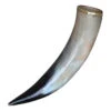 The Hooded Raven ™ Medieval Festival Viking Pure Brass Rim Drinking Horn Canvas Bag Included -Knife Sales Store IN60830 66673.1599143423