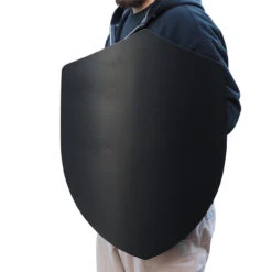 14th Century Four Point Functional Steel Matte Black Medieval Battle Shield -Knife Sales Store IN60912BK 14675.1610122356