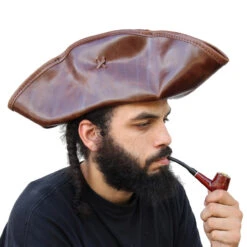 Colonial Leather Pirate Tricorn -Knife Sales Store IN6362BRL 36867.1564501897