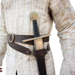 Knights Templar Double Belt Sword Frog Medium -Knife Sales Store IN6402M 19320.1564501285