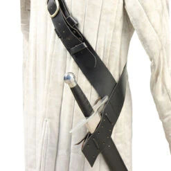 Kings Guard Medieval Baldric Belt Black