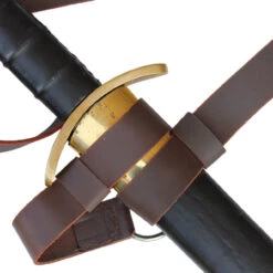 Merchants Premium Leather Double Strap Sword Belt -Knife Sales Store IN6428BR 20111.1564503181