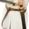 Merchants Premium Leather Double Strap Sword Belt -Knife Sales Store IN6428BR 62272.1564503181