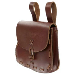 Medieval Leather Hide Festival Pouch Bag -Knife Sales Store IN6703BR 27253.1564501284
