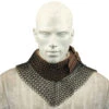 Blackened Chainmail Bishops Mantle 1 Blackened Chainmail Bishops Mantle -Knife Sales Store IN676BK 25575.1654092713