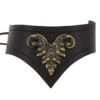 Lady Of The Manor Medieval Leather Collar -Knife Sales Store IN6808BR 94421.1564503518