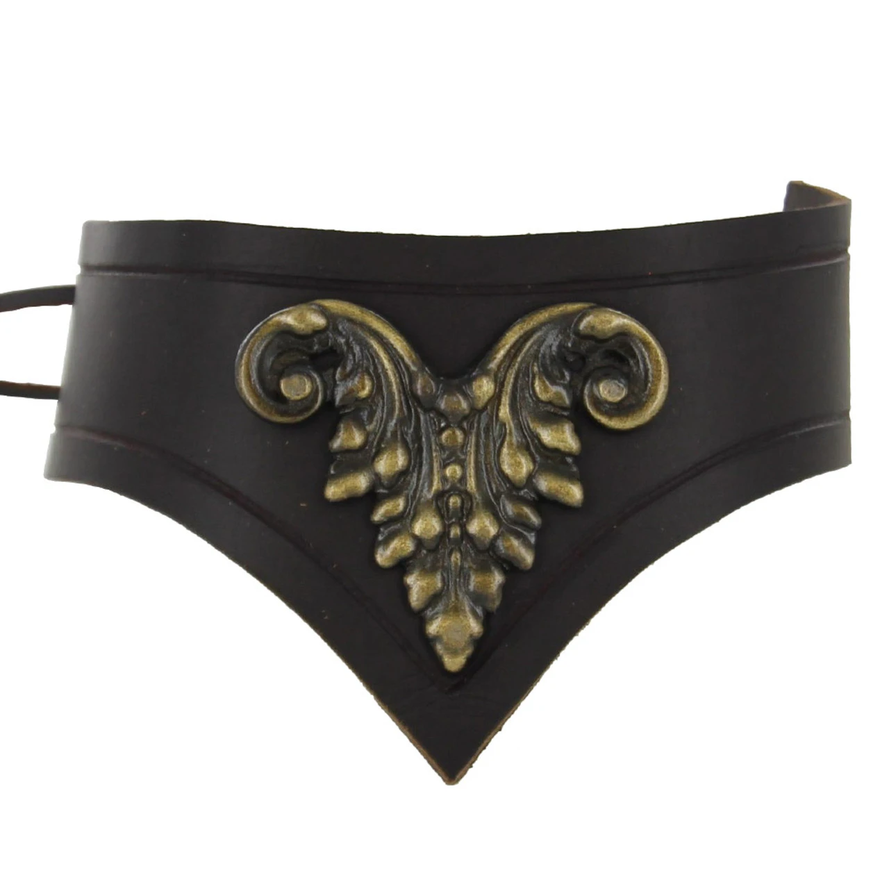 Lady Of The Manor Medieval Leather Collar 3 Lady Of The Manor Medieval Leather Collar