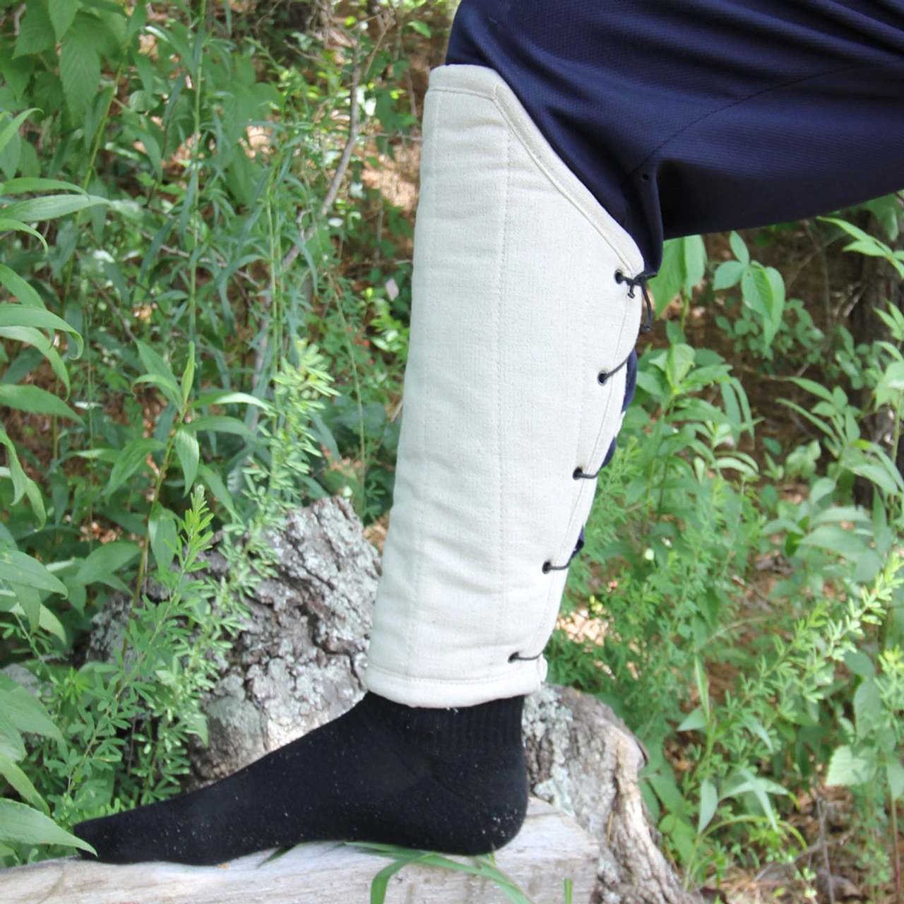 Shock Charge Medieval Padded Greaves Armor 3 Shock Charge Medieval Padded Greaves Armor