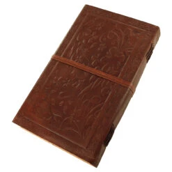 Medieval Handmade Triple Goddess Leather Bound Diary -Knife Sales Store IN8633BR . 64931.1584639160