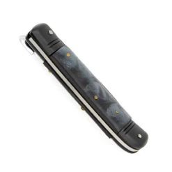 Splayed Stars Lever Lock Automatic Knife With Black Pearl Handle -Knife Sales Store LV2453 46947.1661800590