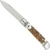 Automatic Focus On Realism Lever Lock Faux Staghorn Handle Knife -Knife Sales Store LV2455 15992.1661802104