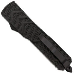 Blood Phantom OTF Automatic Out The Front Switchblade Knife W/ Textured Finish, Belt Clip, & Glass Breaker -Knife Sales Store PA2616 06 11445.1692302621