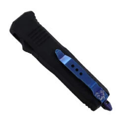 Blue Phantom Damascus Steel Compact Auto OTF Knife -Knife Sales Store PAMD2398 21936.1624383372