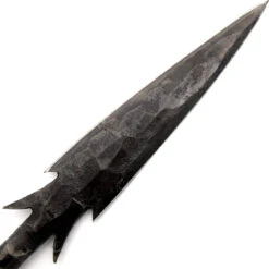 Corsair Flying Barbed Spear Head | 12.5 Inches Textured Sharpened Made From A Single Rod Of High Carbon Steel Historical Replica -Knife Sales Store PKS3010 94384.1672761545