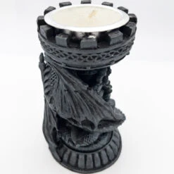 Guarded Flame Tea Candle Holder Dragon Candlestick -Knife Sales Store PL457 53122.1656699682