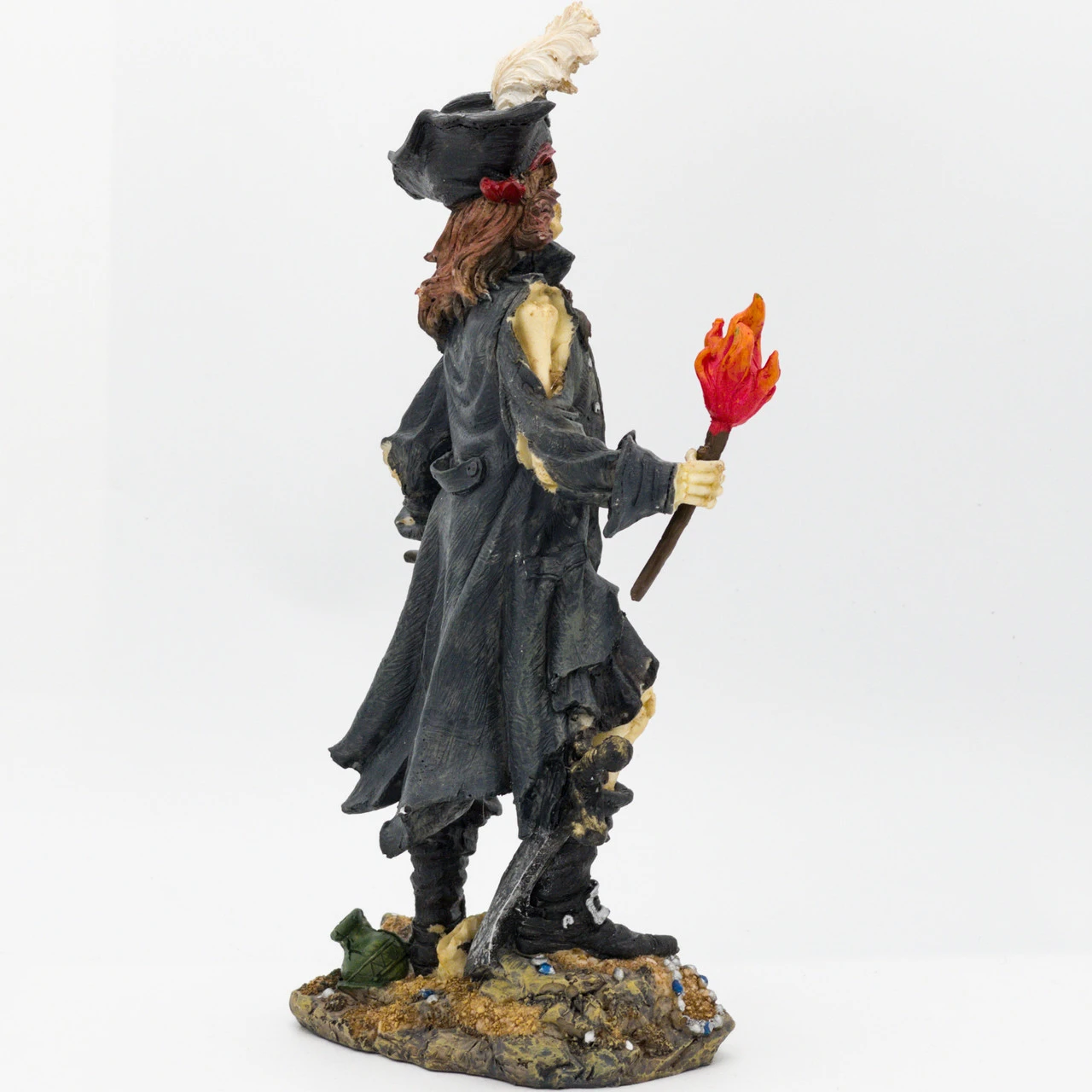 Isla De Muerta Skeleon Pirate Captain Figure Statue 7 Isla De Muerta Skeleon Pirate Captain Figure Statue - Image 5