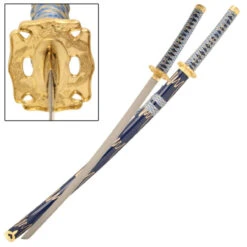 Golden Dragon Japanese Katana Samurai Sword -Knife Sales Store SS1191 55627.1564502196