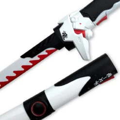 Genji Replica Sword Ultimate Dragon Blade | Steel Red & White -Knife Sales Store SS2429 04614.1645641048