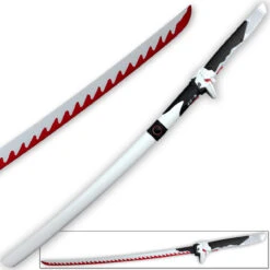 Genji Replica Sword Ultimate Dragon Blade | Steel Red & White -Knife Sales Store SS2429 56467.1645641048