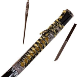 Frenzied Carnage Dragon Serpent Samurai Sword | Ouroboros Akuma Demon Jörmungandr Akaviri Kogai Katana Set -Knife Sales Store SS2707 62837.1674053404