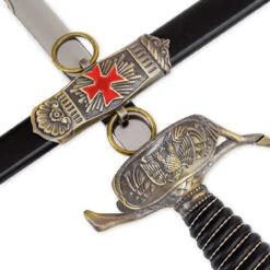 Favored Fortune Knight Crusader Commander Templar Historical Replica Saber Sword -Knife Sales Store SS2731 92062.1682450004