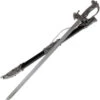 Ash-stained Wasteland Dragon Serpent Chinese Sword | Antiqued Silver Wyvern Ceremonial 37” Royal Dynasty Saber -Knife Sales Store SS2732 38183.1673986234