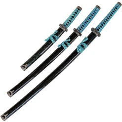 Mizuchi’s Blessing Historical Replicas | Japanese Tachi Wakizashi Aikuchi Tantō Short Sword Katana Set Of 3 Swords W/ Stand -Knife Sales Store SS2734 86222.1673985939
