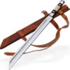 Curling Sails Full Tang Viking Seax Sword -Knife Sales Store SS2913 87268.1668806104