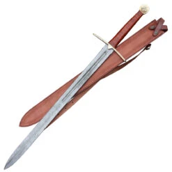 For Valhalla Damascus Steel Medieval Viking Long Sword -Knife Sales Store SSD2243 06994.1571670763