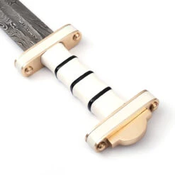 Sword Of Damnation Damascus Steel Norse Viking War Sword -Knife Sales Store SSD2423 86519.1621630783
