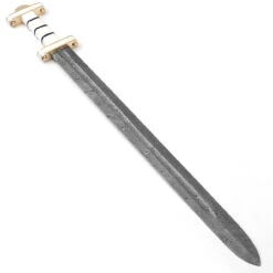 Sword Of Damnation Damascus Steel Norse Viking War Sword -Knife Sales Store SSD2423 81548.1621630783