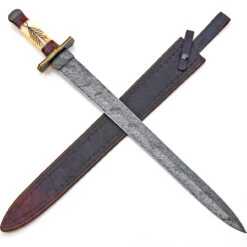 Sword In Storm Firestorm Damascus Viking Sword -Knife Sales Store SSD3020 99880.1664380233