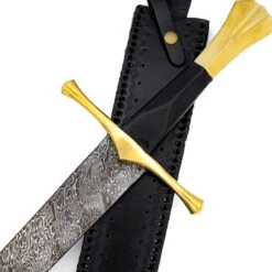 First Light Firestorm/ Twist Damascus Viking Templar Sword -Knife Sales Store SSD3021 24640.1664826880