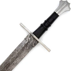 Astral Waltz Firestorm/ Twist Medieval Damascus Templar Sword -Knife Sales Store SSD3022 89974.1664802385