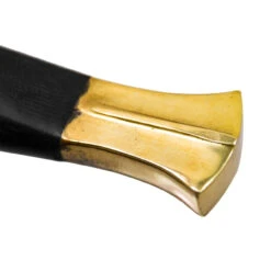 Pursuit Of Honor Medieval Damascus Steel Sword W/ Brass Hilt & Leather Wrapped Handle -Knife Sales Store SSD3135 05 66230.1689952362