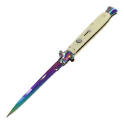 Sweet Dreams Titanium XL Grand Italian Milano Stiletto Knife -Knife Sales Store ST703 88177.1619538882